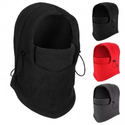1pcs  Outdoor Windproof  Warm Fleece Scarf Face Mask Neck Warmer Hat Cap For Outdoor Sports 3 Colors