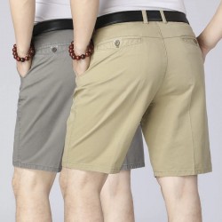  Father's Gift New Men's Cargo Shorts Summer Men Casual 100%Cotton 