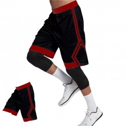 Athlete new men's shorts compression breathable fitness training basketball football quick-drying sports shorts size M-3XL