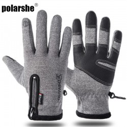 Cold-proof Ski Gloves Waterproof  Gloves Cycling Fluff Warm Gloves For Touch screen Cold Weather Windproof Anti Slip Gloves