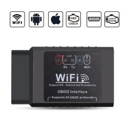 ELM327 V1.5 Car Scanner Tool OBD2 Scanner Bluetooth Diagnostic Scan Tool Auto Accessories OBD2 Wifi Adapter Code Readers Android